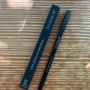 New Sigma Black Long Wear Eyeliner Pencil Wicked